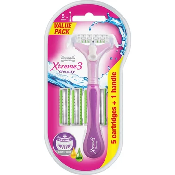Wilkinson Xtreme3 hybrid női borotva + 5db betét