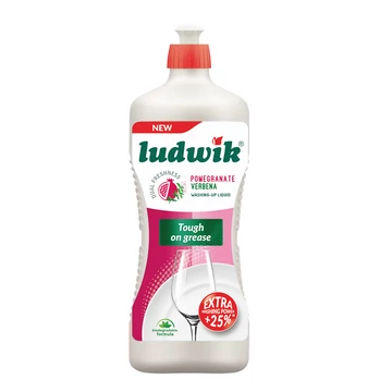 Ludwik gránátalma-verbéna illatú folyékony mosogatószer 900g