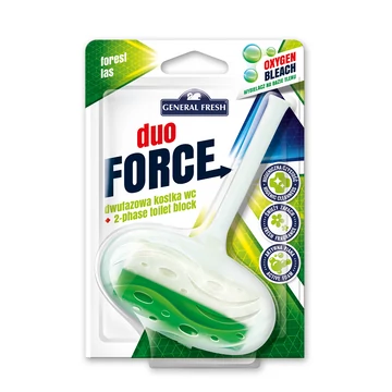 General Fresh Duo Force fenyő illatú kétfázisú kosaras WC illatosító 40g