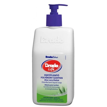Brado Life Aloe Vera fertőtlenítő folyékony szappan 350ml