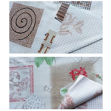 Troya kétoldalú PVC asztalterítő többféle változatban 200x140cm TRO-007