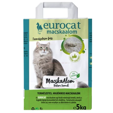 Eurocat macskaalom 5kg - csak egyedi szállítással vagy személyes átvétellel