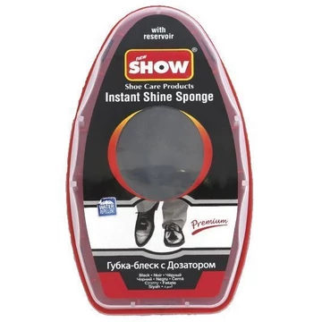 Show fekete cipőápoló krém szivaccsal 6ml