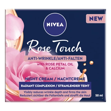 Nivea Rose Touch éjszakai ránctalanító arckrém 50ml