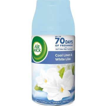 Air Wick Freshmatic Cool Linen & White Lilac légfrissítő utántöltő 250ml