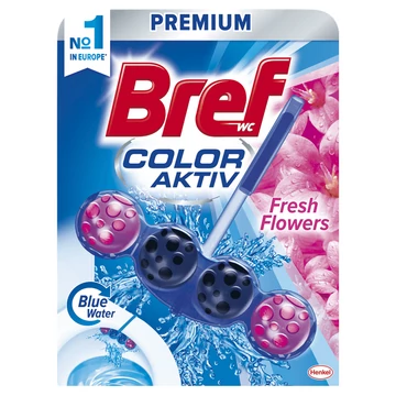 Bref premium color aktív fresh flower WC illatosító 50g