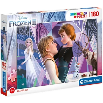 Jégvarázs 2 Szerelem Supercolor puzzle 180db-os - Clementoni