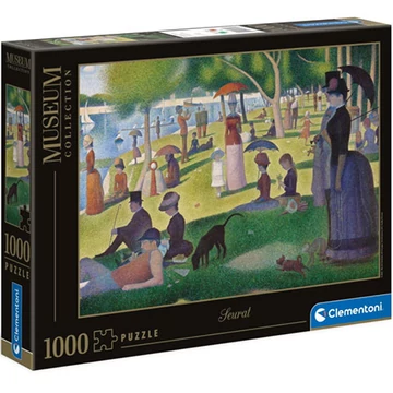 Seurat - Vasárnap délután a Grande Jatte szigetén Múzeum puzzle 1000db-os - Clementoni