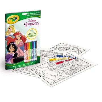 Crayola: Disney hercegnő kifestő és foglalkoztató szett