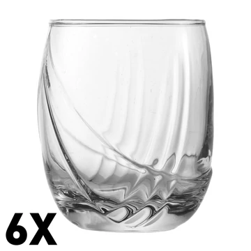 Glory üveg pohár 30cl 6db