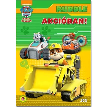 Mancs őrjárat: Rubble akcióban! foglalkoztató könyv