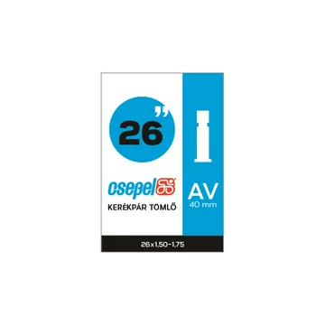 Csepel kerékpár belső gumi tömlő 36x1,5-1,75AV 42921008AD