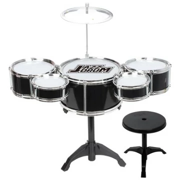 Jazz Drum 6 részes játék dobfelszerelés állványon dobszékkel