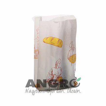 Pékáru tasak 0,5kg 250db sima novák