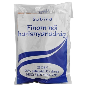 Sabina harisnya 20den 1/2
