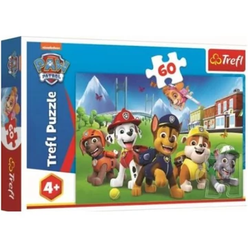 Mancs őrjárat: A csapat a kertben 60db-os puzzle - Trefl