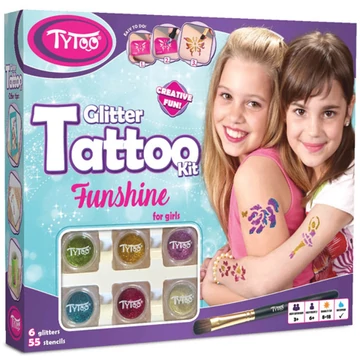 Funshine csillámtetoválás szett