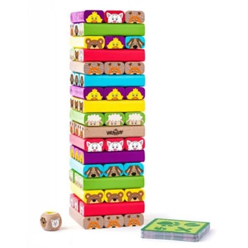 Sammy állatos jenga - Woodyland