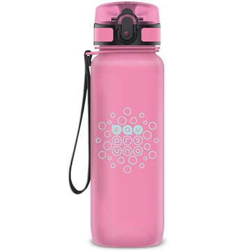 Ars Una: Matt rózsaszín BPA-mentes kulacs 800ml