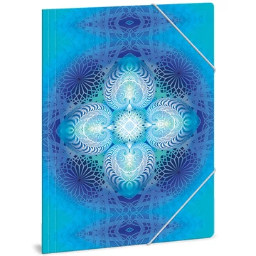 Ars Una: Mandala Blue Hope gumis dosszié A/4