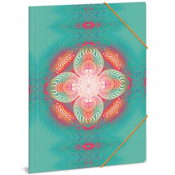 Ars Una: Mandala Turquoise Hope gumis dosszié A/4