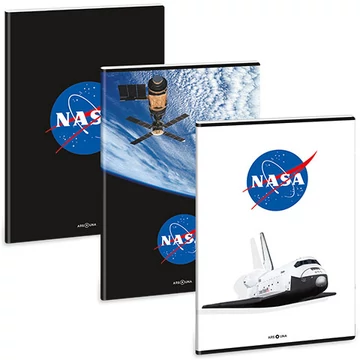 Ars Una: NASA-1 extra kapcsos sima füzet A/4