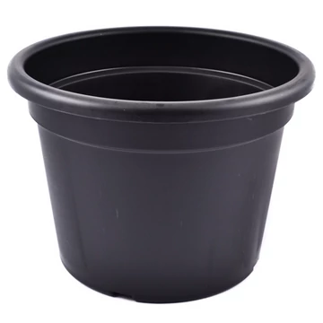 Fekete virágcserép 40cm 