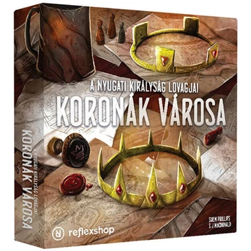 A Nyugati királyság lovagjai: Koronák városa társasjáték kiegészítő