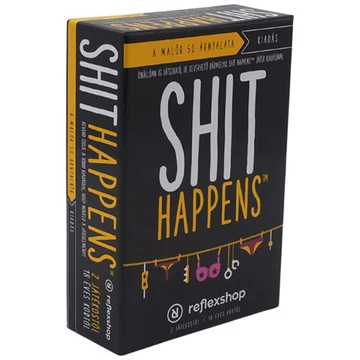 Shit happens: A malőr 50 árnyalata társasjáték