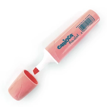 Carioca: Pastel rózsaszín színű szövegkiemelő filc 5mm
