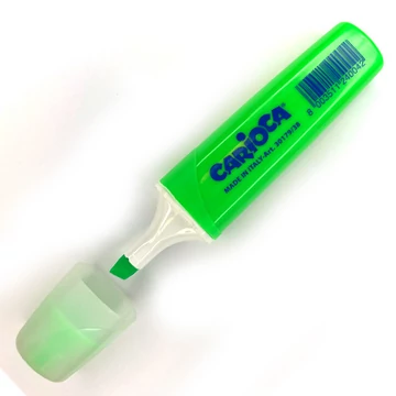 Carioca: Neon zöld szövegkiemelő filc 5mm