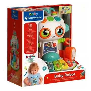 Baby interaktív robot fénnyel és hanggal - Clementoni
