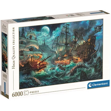 Kalózok harca HQC puzzle 6000db-os - Clementoni