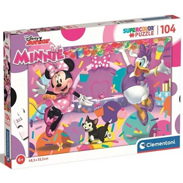 Minnie egér és barátai Supercolor Maxi puzzle 104db-os - Clementoni