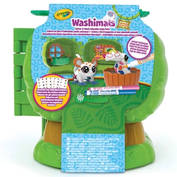 Crayola: Washimals Faház a szafarin játékszett