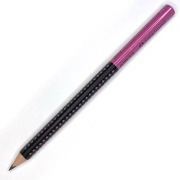 Faber-Castell: Jumbo Grip HB grafitceruza pink-fekete 1db