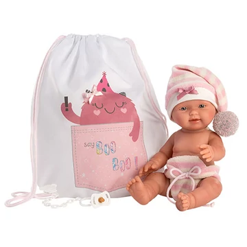 Llorens: Bebita újszülött 26cm-es baba zsákban (26314)
