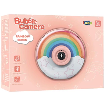 Bubble Camera: Szivárványos buborékfújó kamera fénnyel és hanggal