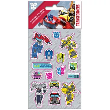Transformers matrica szett 8x12cm 5 lap