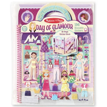 Glamour pufi matrica készlet - Melissa & Doug
