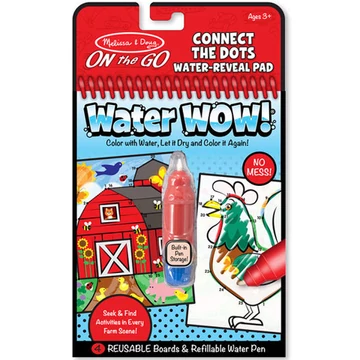 Farm rajzolás vízzel és szám összekötős kreatív játék - Melissa & Doug