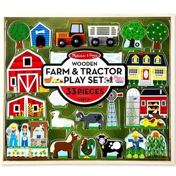 Farm fa játékszett 33 elemmel - Melissa & Doug
