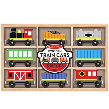 Fa vonatszett 8 részes - Melissa & Doug