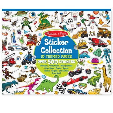 Matricagyűjtemény 500db matricával - Melissa & Doug