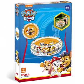 Mancs őrjárat: A csapat három gyűrűs medence 100cm - Mondo Toys