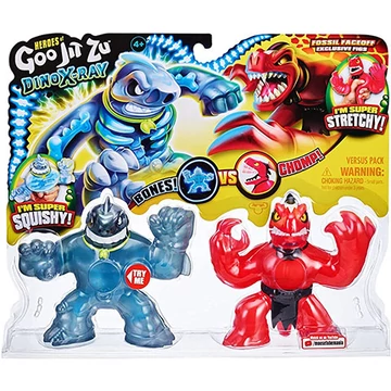 Heroes of Goo Jit Zu: Dino X-Ray Thrash vs Verapz játékfigura