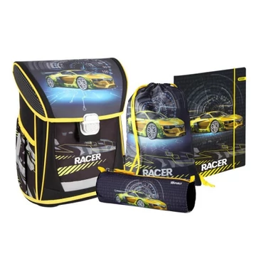 Spirit: Racer 4db-os Cool ergonomikus iskolatáska szett
