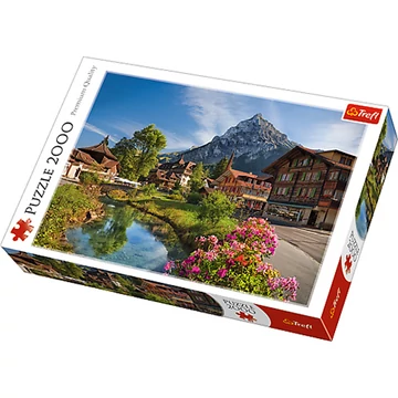 A nyári Alpok 2000db-os prémium puzzle - Trefl