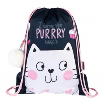 Bambino Kitty cicás tornazsák, sportzsák 43x34cm
