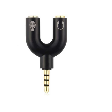 Thunder 4P3, 3.5mm Jack headset átalakító (2x3Pin anya, 1x4Pin apa)